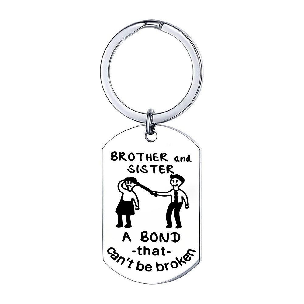 Funny Titanium Steel Dog Tag for Brothers and Sisters - Perfect Birthday Gift
Funny Titanium Steel Dog Tag for Brothers and Sisters - Perfect Birthday Gift