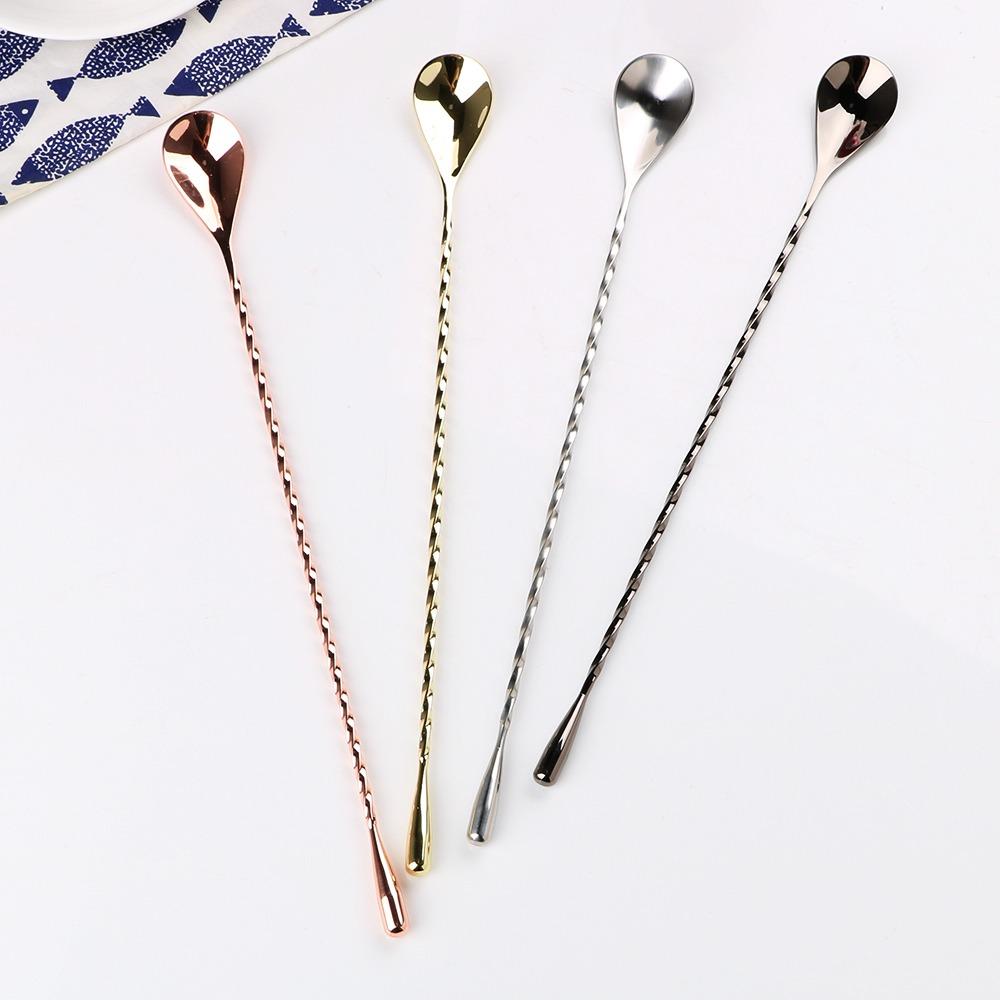 Stainless Steel Cocktail Spoon Spiral Pattern Mixing Spoon Coffee Spoon Dessert 20cm срібний
Stainless Steel Cocktail Spoon Spiral Pattern Mixing Spoon Coffee Spoon Dessert 20cm срібний