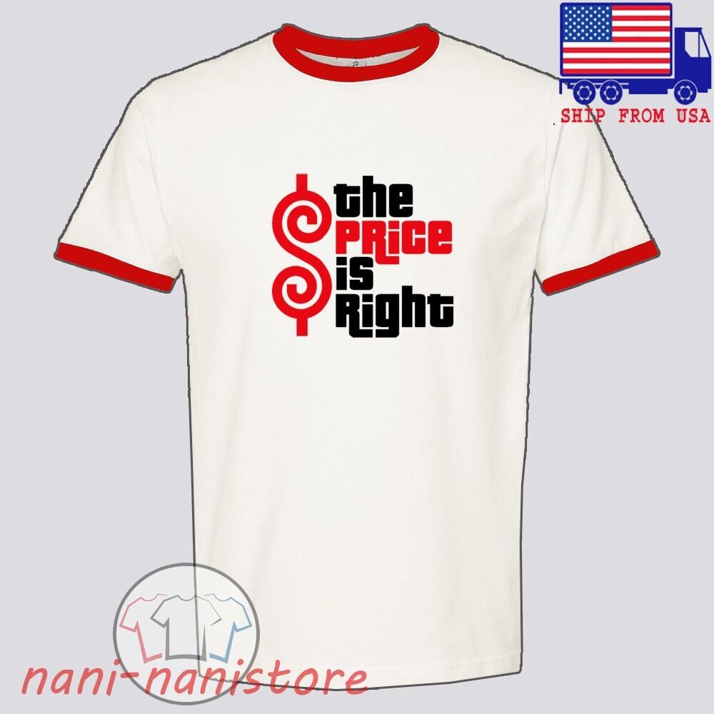 The Price is Right Men#039;s Ringer Red Size S3XL Unisex T-Shirt XL
The Price is Right Men#039;s Ringer Red Size S3XL Unisex T-Shirt XL