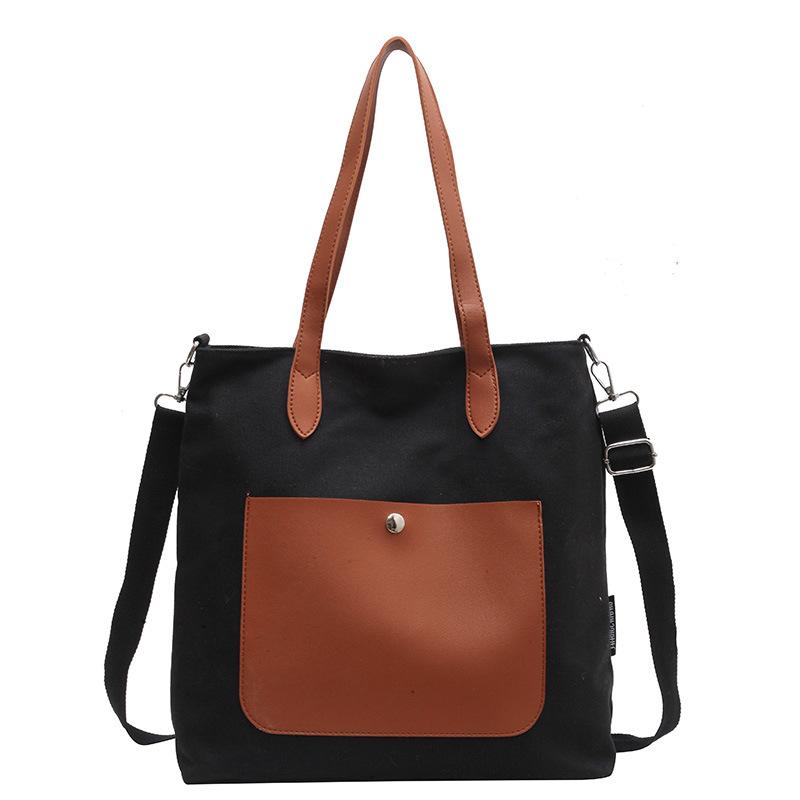 Сумка великої місткості Жіноча сумка Сумка через плече Сумка на плече Полотняна сумка чорний
Сумка великої місткості Жіноча сумка Сумка через плече Сумка на плече Полотняна сумка чорний