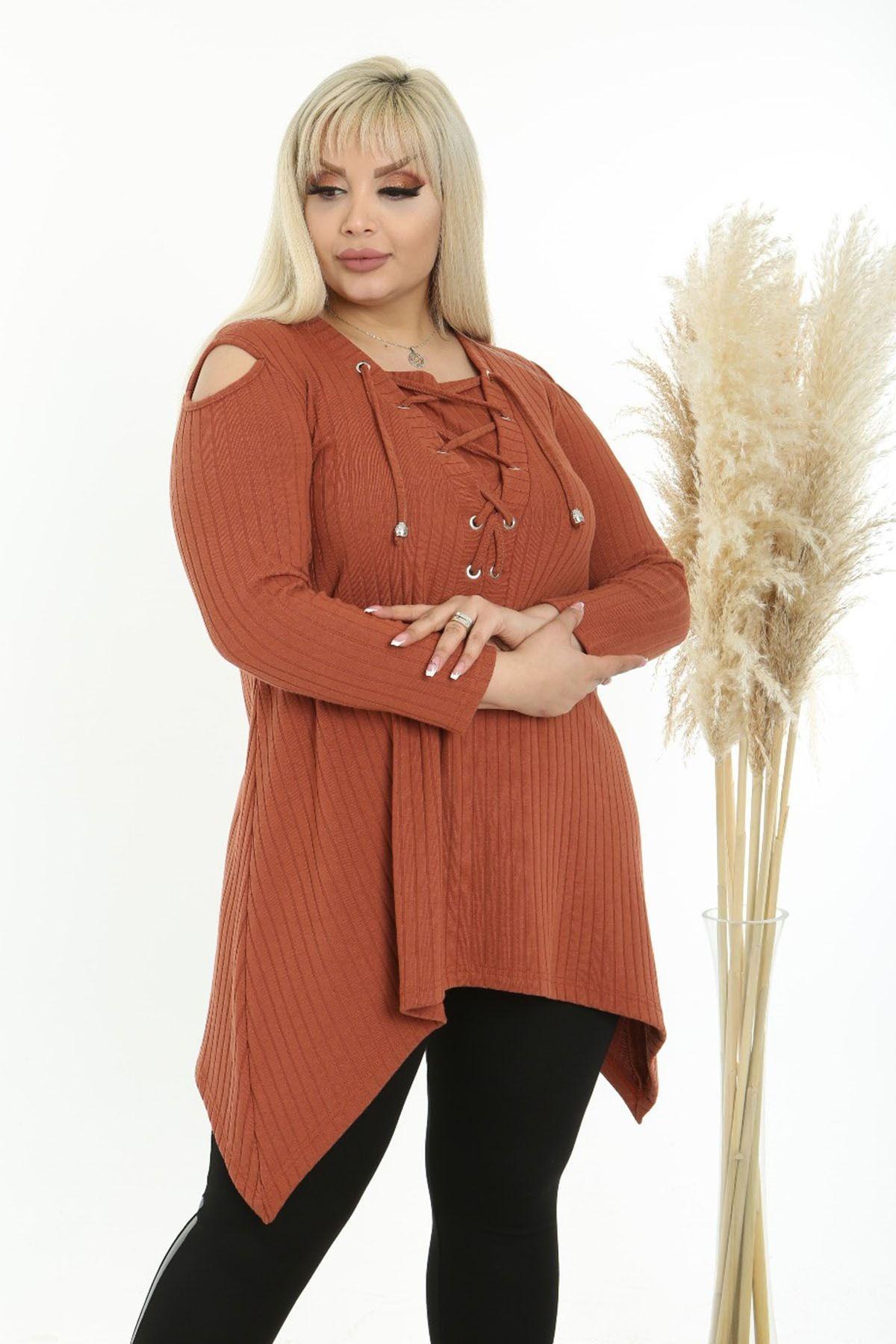 Women s Style Plus Size Tunic Asymmetrical Long Sleeve Flexible Tunic With Off-The-Shoulder And Rope Tie On The Chest
Women s Style Plus Size Tunic Asymmetrical Long Sleeve Flexible Tunic With Off-The-Shoulder And Rope Tie On The Chest