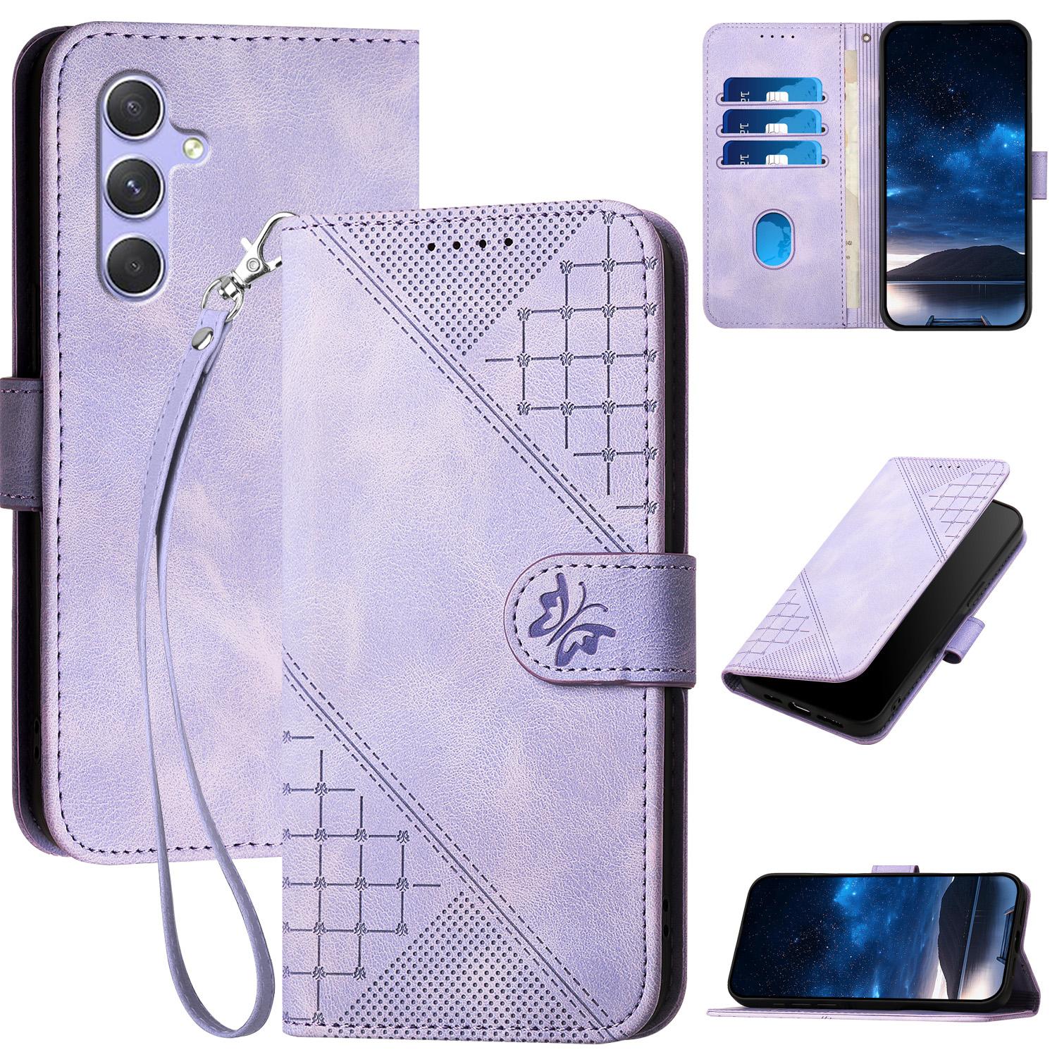 For Samsung Galaxy A54 5G Leather Wallet Case Butterfly Flower Imprinted Phone Cover with Strap C
For Samsung Galaxy A54 5G Leather Wallet Case Butterfly Flower Imprinted Phone Cover with Strap C