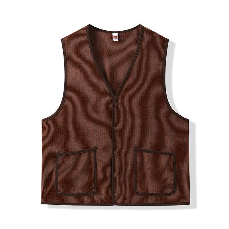Мужской повседневный вельветовый жилет новый осенне-зимний тренд теплый жилет свободное пальто жилет мужской 7961 XXXL темно-коричневого
Мужской повседневный вельветовый жилет новый осенне-зимний тренд теплый жилет свободное пальто жилет мужской 7961 XXXL темно-коричневого