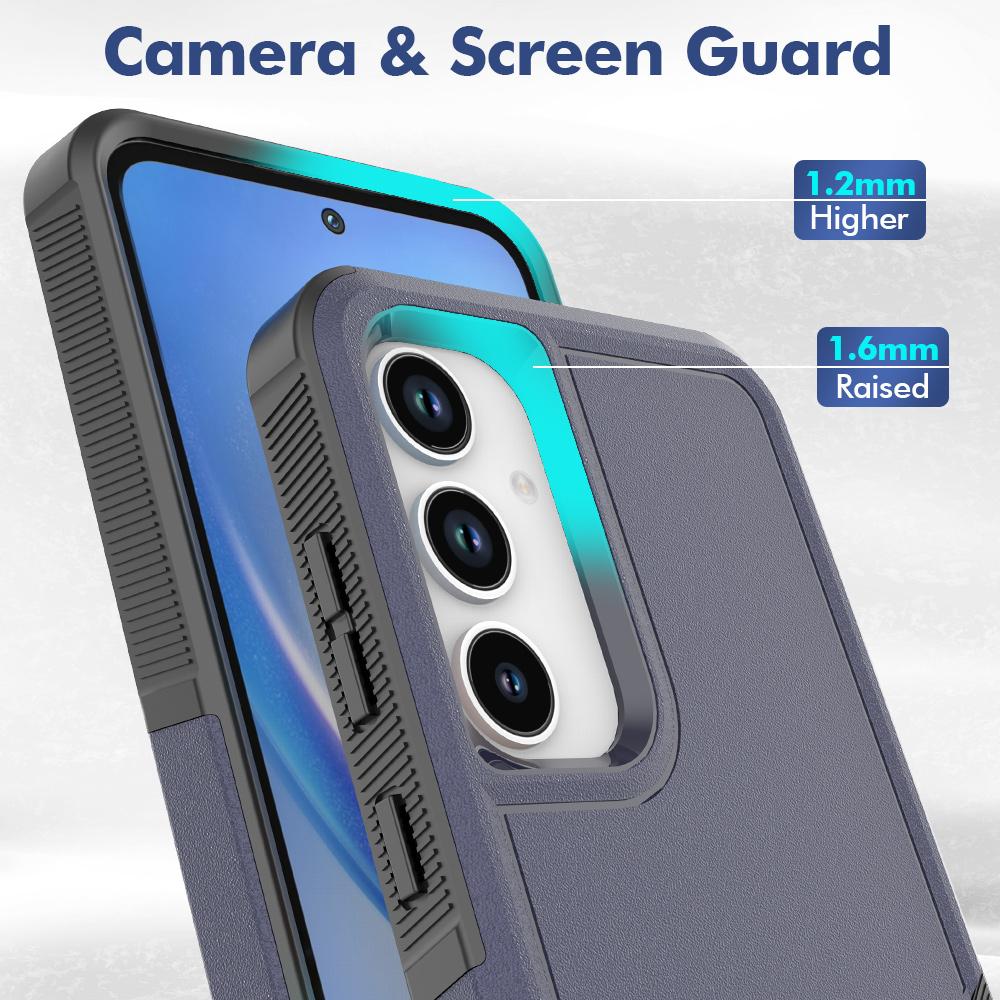 Для Samsung Galaxy A56 5G Чохол 2 в 1 PC+TPU Ударостійкий Чохол для Телефону Dark Blue
Для Samsung Galaxy A56 5G Чохол 2 в 1 PC+TPU Ударостійкий Чохол для Телефону Dark Blue