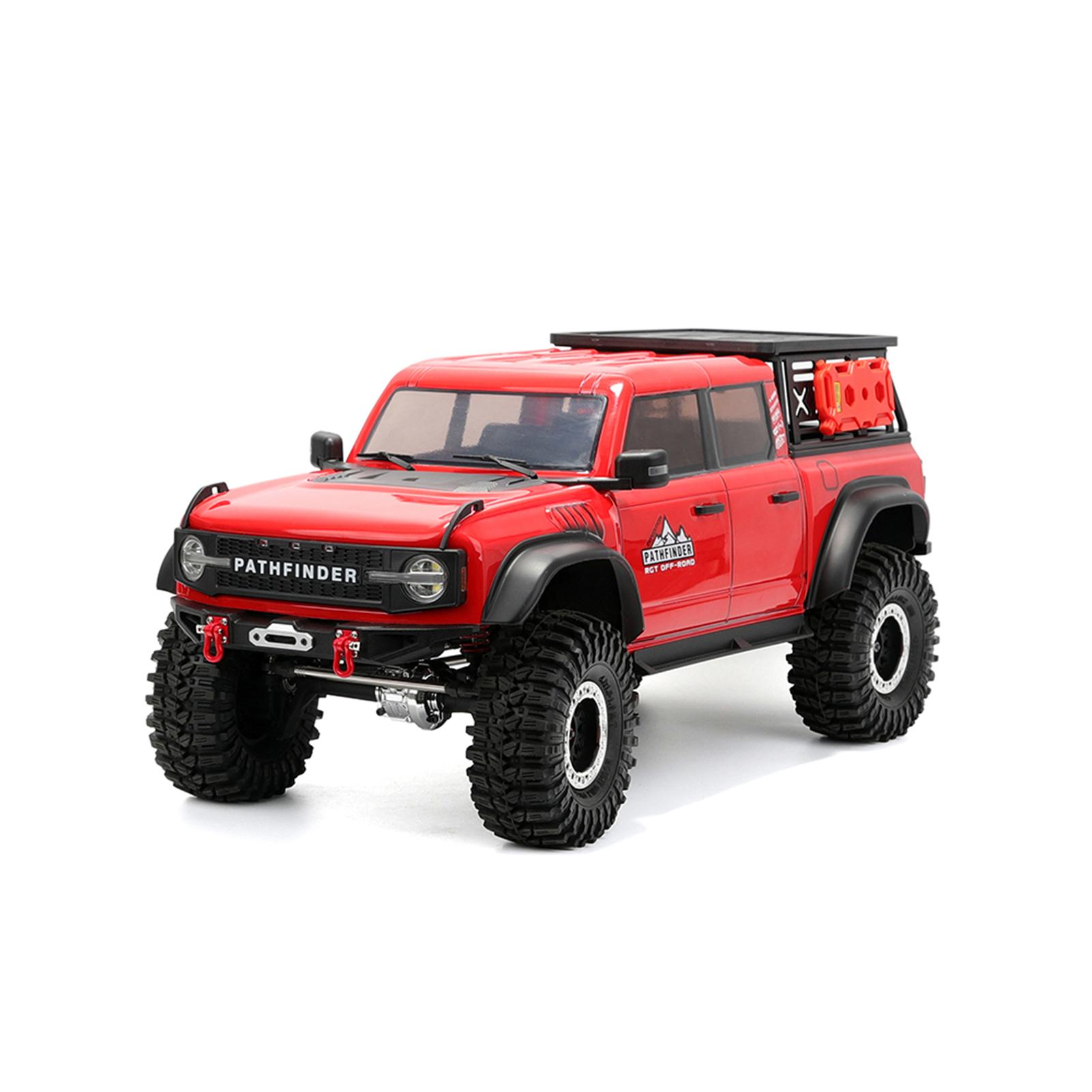 RGT EX86150 Explorer 1/10 4WD Off-Road Remote Control Car Electric Dual Speed Reverse Transmission Simulation Climbing Model Car червоний
RGT EX86150 Explorer 1/10 4WD Off-Road Remote Control Car Electric Dual Speed Reverse Transmission Simulation Climbing Model Car червоний