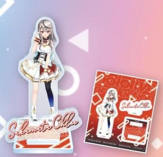 Акриловая подставка Chloe Sakuya Оригинальный костюм 1st Nonstop Story Официальный мерч Hololive fes.
Акриловая подставка Chloe Sakuya Оригинальный костюм 1st Nonstop Story Официальный мерч Hololive fes.