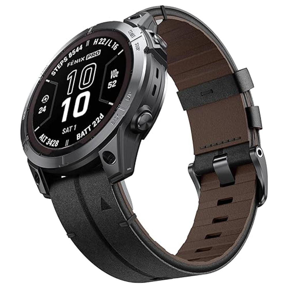 For Garmin Fenix 5X 6X 7X Pro Tactix Delta 26mm Genuine Leather Watch Strap Band Replacement Black
For Garmin Fenix 5X 6X 7X Pro Tactix Delta 26mm Genuine Leather Watch Strap Band Replacement Black