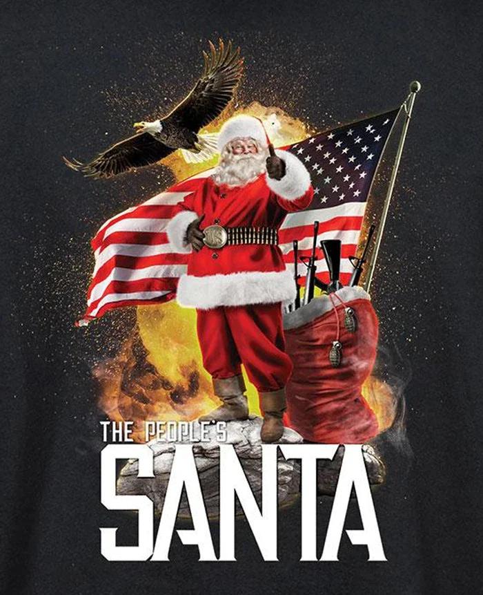 The People s Santa. Funny Christmas Gift T-Shirt 100% Cotton O-Neck Summer Short Sleeve Casual Mens T-shirt Size S-3XL S
The People s Santa. Funny Christmas Gift T-Shirt 100% Cotton O-Neck Summer Short Sleeve Casual Mens T-shirt Size S-3XL S