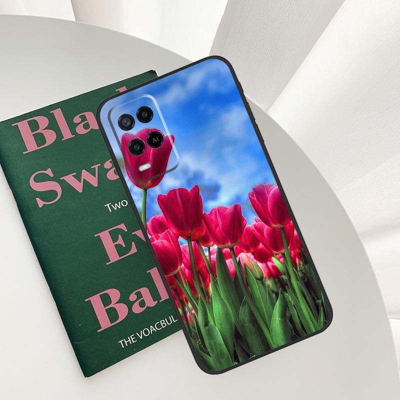 Tulips Flower Case For Oppo A58 A78 A98 A15 A16 A17 A52 A72 A76 A96 A54 A74 A94 A57 A77 A54S A57S Cover OPPO A5 2020
Tulips Flower Case For Oppo A58 A78 A98 A15 A16 A17 A52 A72 A76 A96 A54 A74 A94 A57 A77 A54S A57S Cover OPPO A5 2020