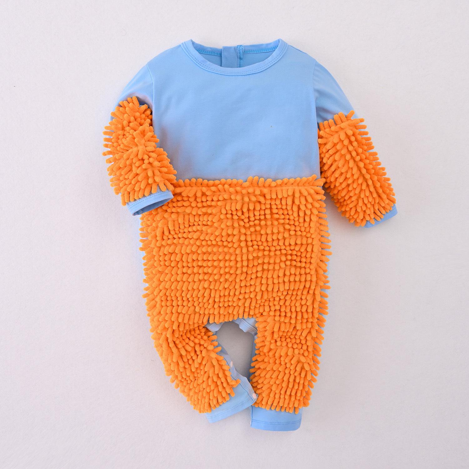 Mop Man Baby Crawling Suit - Dirt-Proof Children s Jumpsuit for Floor Mopping, Spring and Autumn Season 100cm
Mop Man Baby Crawling Suit - Dirt-Proof Children s Jumpsuit for Floor Mopping, Spring and Autumn Season 100cm