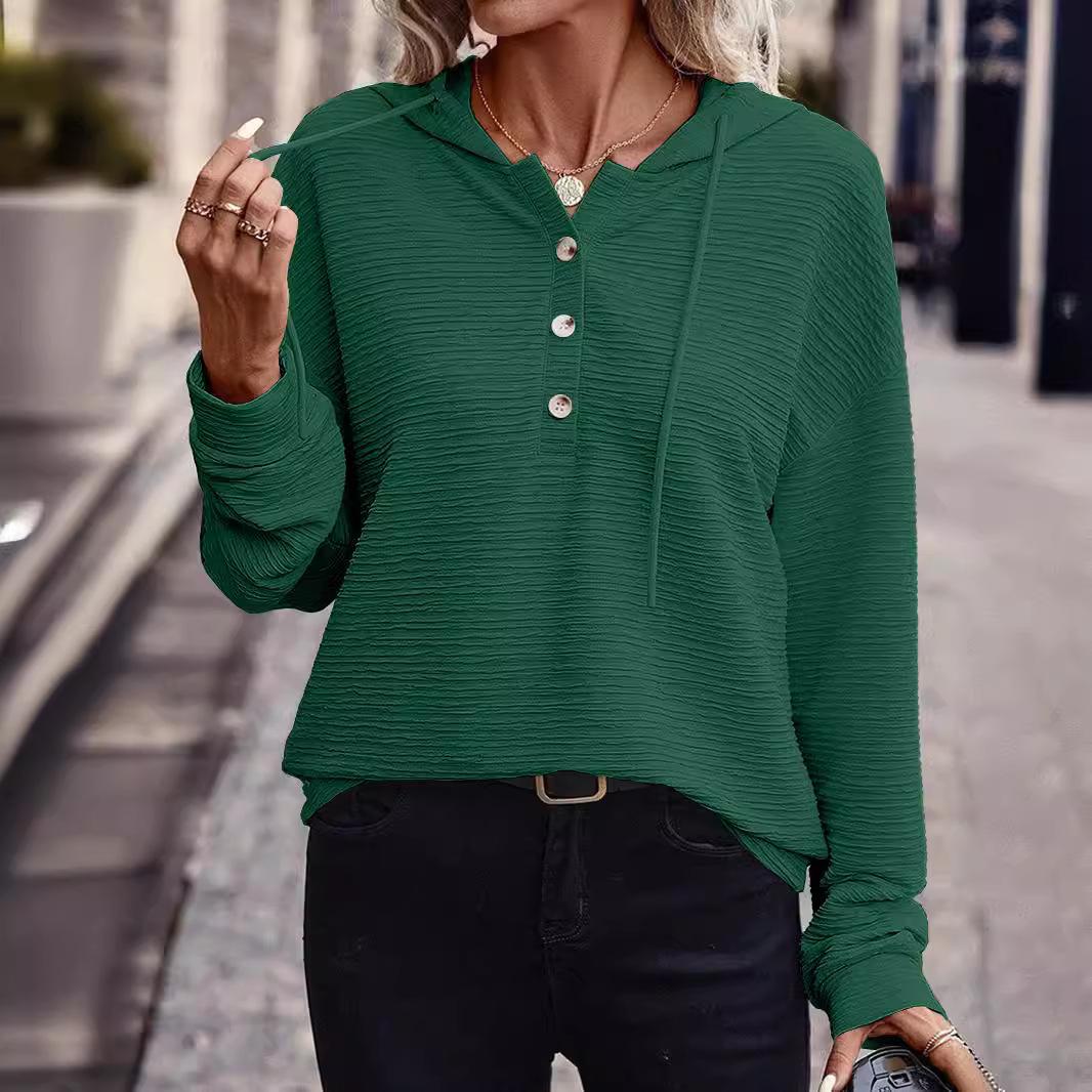 Women s Solid Color Off Shoulder Long Sleeve Casual Hooded T-shirt S зелёный
Women s Solid Color Off Shoulder Long Sleeve Casual Hooded T-shirt S зелёный