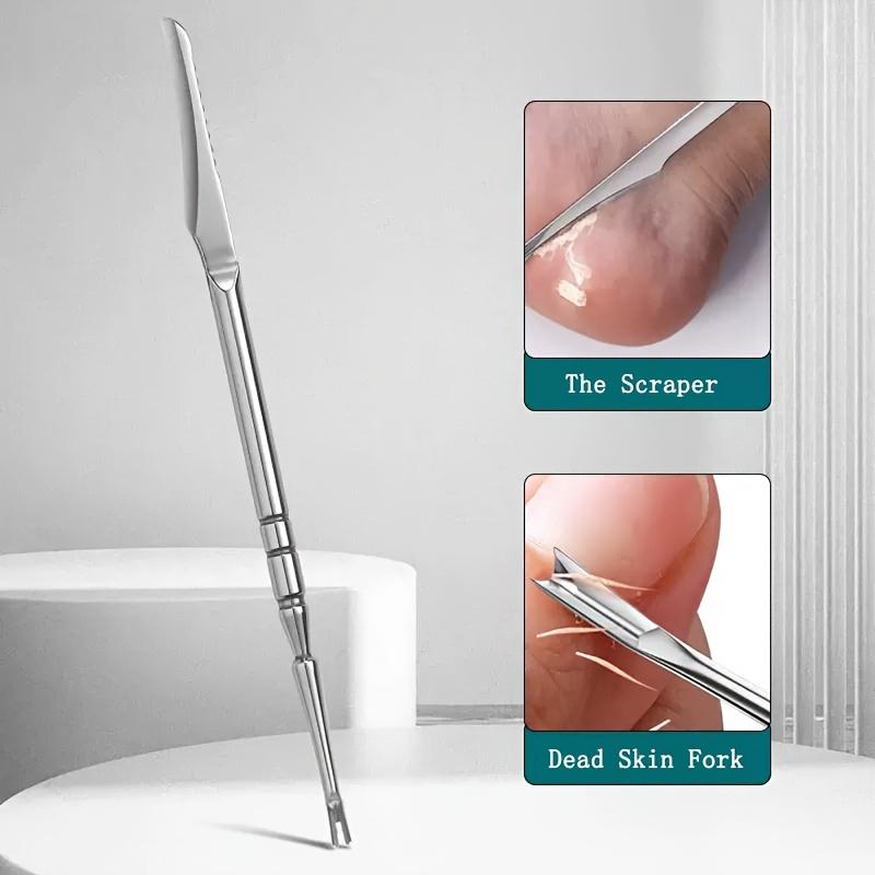 New Stainless Steel Dual-purpose Foot Trimmer with Storage Box, Inward Growing Toenail Removal Kit, Professional Foot Scraper
New Stainless Steel Dual-purpose Foot Trimmer with Storage Box, Inward Growing Toenail Removal Kit, Professional Foot Scraper