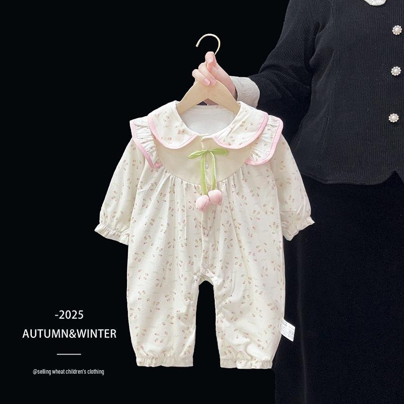 Spring & Autumn Baby Girl Romper - Cute Princess Style Pure Cotton Onesie for Outings & Crawling 73cm
Spring & Autumn Baby Girl Romper - Cute Princess Style Pure Cotton Onesie for Outings & Crawling 73cm