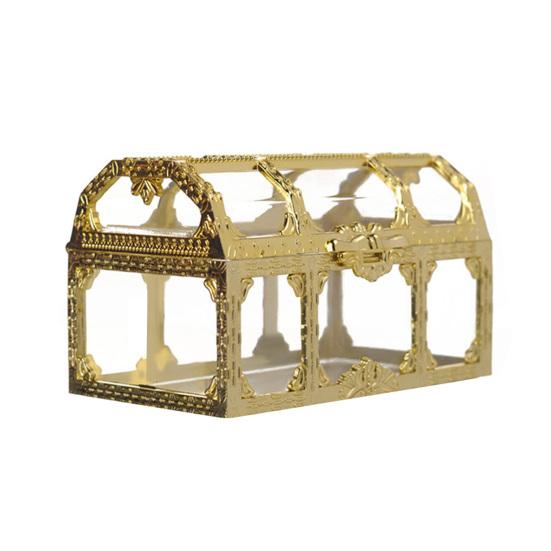 Коробка для подарунків на вечірку Прозорий скриня зі скарбами Коробка для цукерок Декоративна коробка для зберігання Коробка для подарунків на весілля, дитяче свято, день народження S золотистий
Коробка для подарунків на вечірку Прозорий скриня зі скарбами Коробка для цукерок Декоративна коробка для зберігання Коробка для подарунків на весілля, дитяче свято, день народження S золотистий