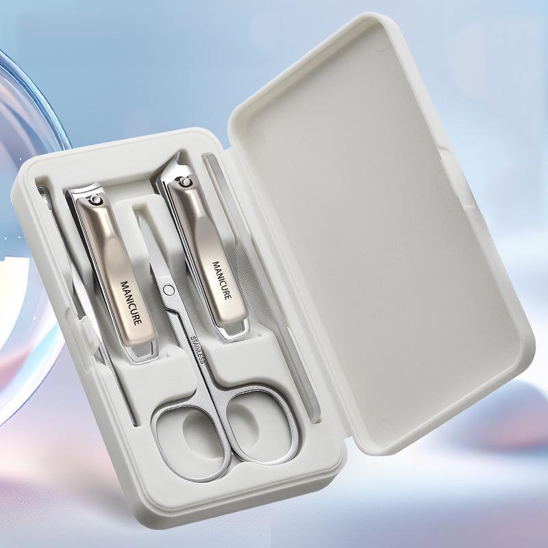 Nail clippers five-piece set, seven-piece set, nail clippers, ear picks, small scissors and other nail trimming tools
Nail clippers five-piece set, seven-piece set, nail clippers, ear picks, small scissors and other nail trimming tools