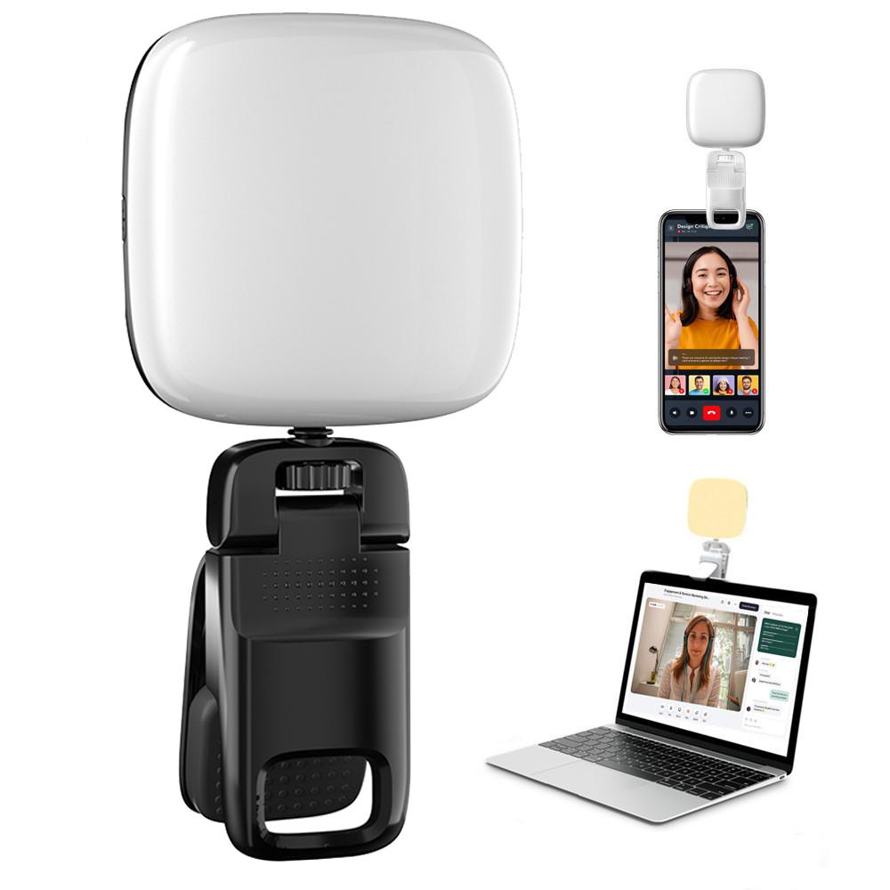 Перезаряжаемая светодиодная лампа для селфи, прикрепляемая к телефону, ноутбуку, планшету, портативная лампа для селфи, видеоконференций, Zoom
Перезаряжаемая светодиодная лампа для селфи, прикрепляемая к телефону, ноутбуку, планшету, портативная лампа для селфи, видеоконференций, Zoom