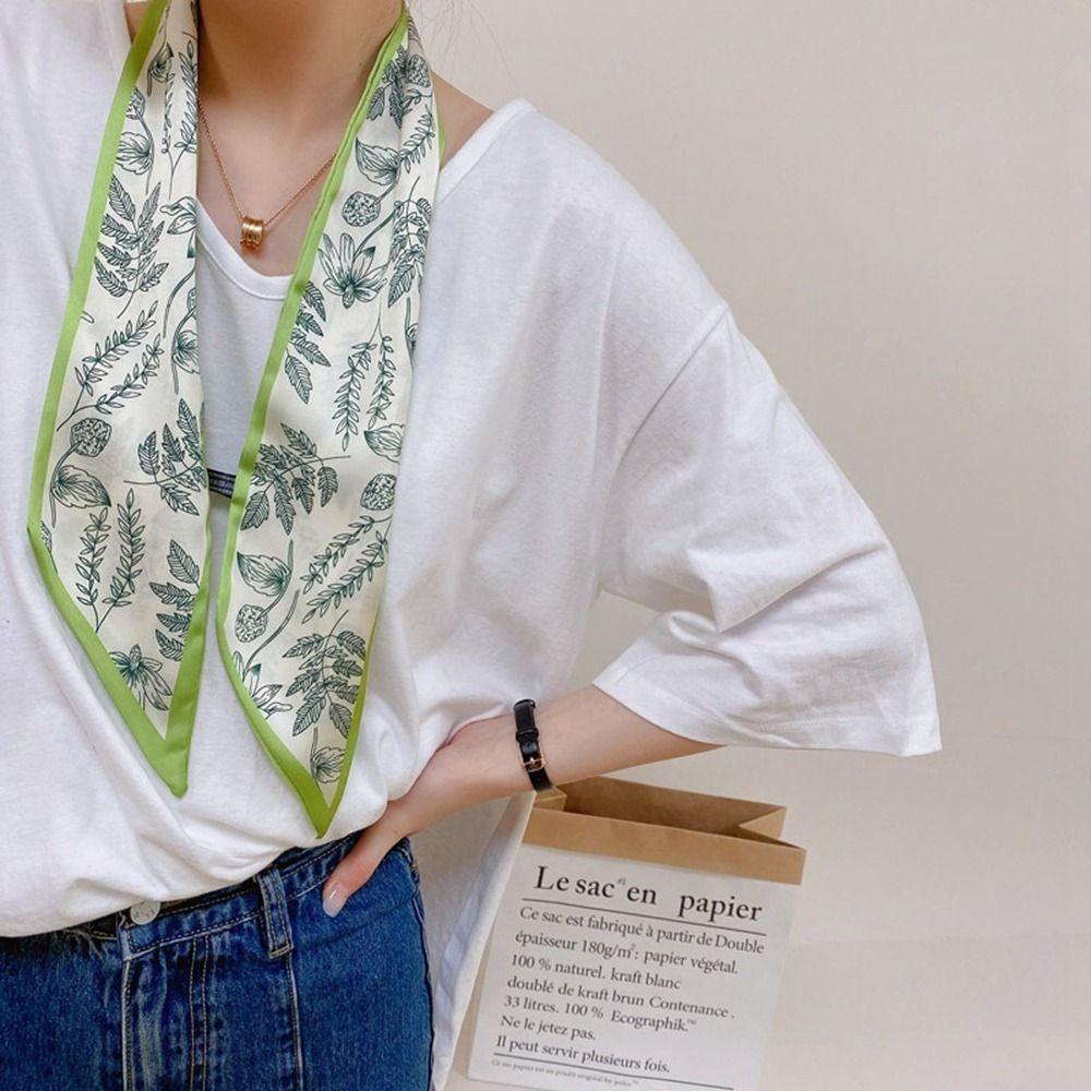 Clothing Accessories Scarf Accessories Satin Silk Scarf Female Printed Scarf Hair Ribbon Hair Band A
Clothing Accessories Scarf Accessories Satin Silk Scarf Female Printed Scarf Hair Ribbon Hair Band A