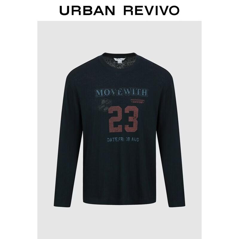 UR Men s Retro Distressed Letter Print Long-Sleeve T-Shirt M
UR Men s Retro Distressed Letter Print Long-Sleeve T-Shirt M