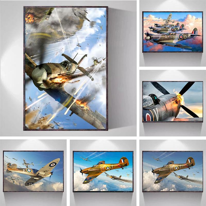 Плакаты с самолетами Hawker Hurricane времен Второй мировой войны, картины на холсте, настенные художественные картины в стиле Spitfire для декора гостиной 21cm×30cm NoFrame
Плакаты с самолетами Hawker Hurricane времен Второй мировой войны, картины на холсте, настенные художественные картины в стиле Spitfire для декора гостиной 21cm×30cm NoFrame