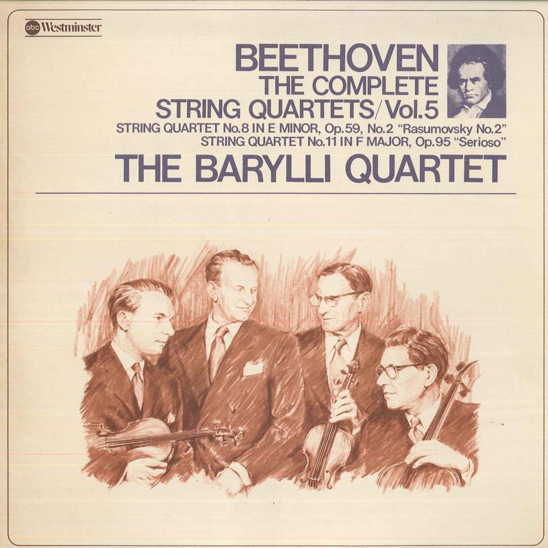 LP Record (THE BARYLLI QUARTET)WALTER BARYLLI - (beethoven The Complete String Quar OW8005AW WESTMINSTER Japan Classical
LP Record (THE BARYLLI QUARTET)WALTER BARYLLI - (beethoven The Complete String Quar OW8005AW WESTMINSTER Japan Classical