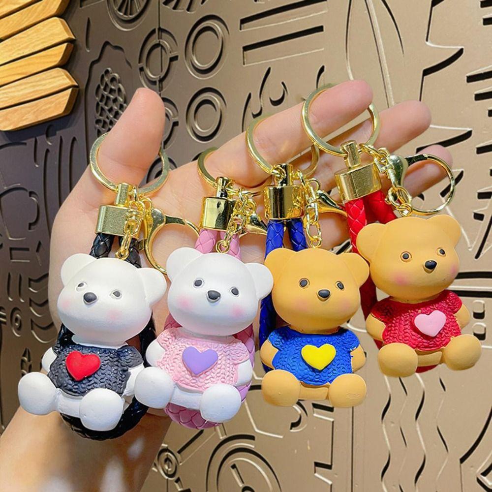 Брелок-подвеска Love Bear от свитера с защитой от потерь, милые куклы, украшение для дома, брелок с изображением девочки из мультфильма красный
Брелок-подвеска Love Bear от свитера с защитой от потерь, милые куклы, украшение для дома, брелок с изображением девочки из мультфильма красный
