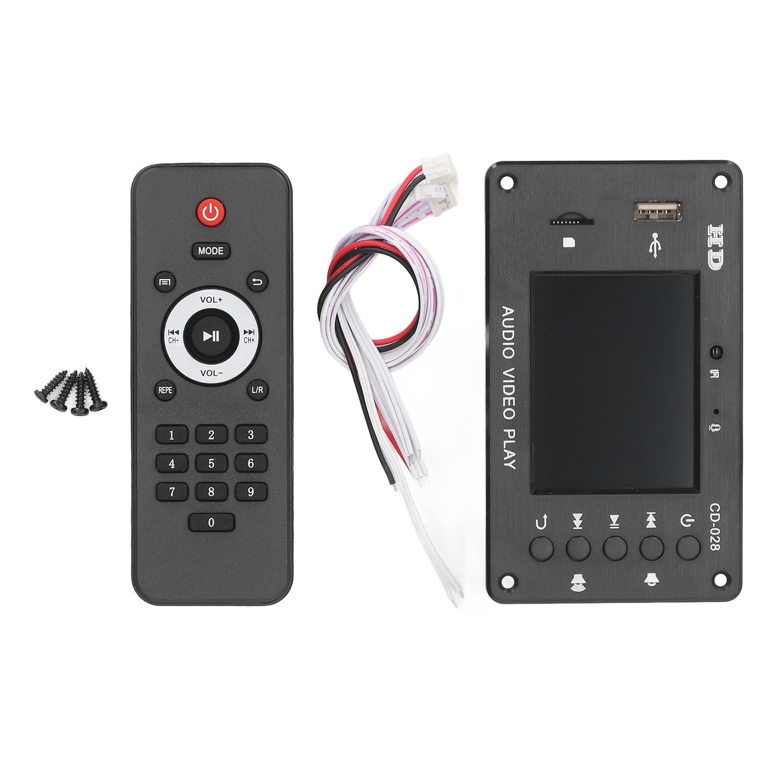 MP5 Decoder Board Module 2.8in TFT Screen USB Lossless Decoding for Sound Vedio Player
MP5 Decoder Board Module 2.8in TFT Screen USB Lossless Decoding for Sound Vedio Player