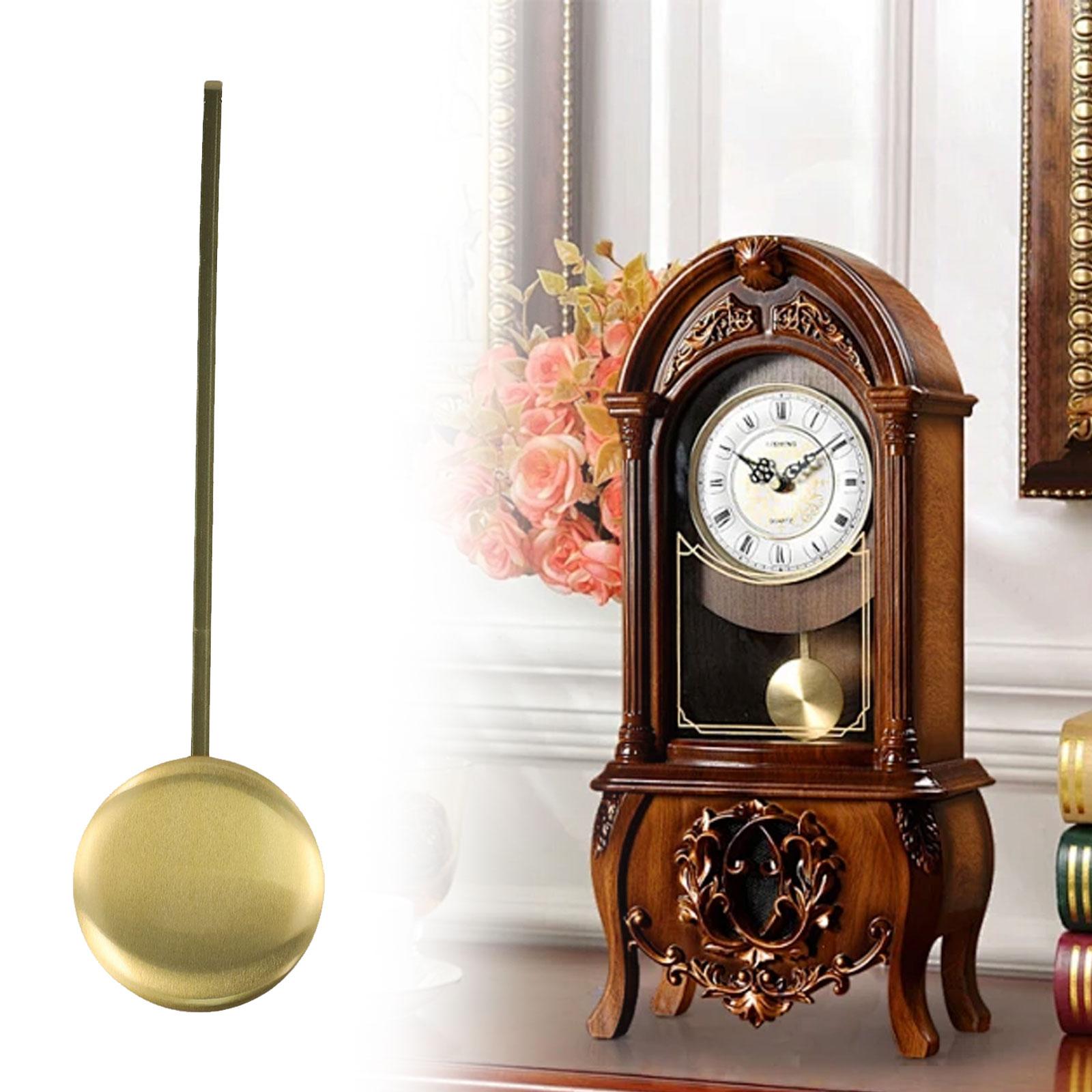 Brass Wall Clock Pendulum with Dynamic Swinging Motion and Gold Finish Length 220mm
Brass Wall Clock Pendulum with Dynamic Swinging Motion and Gold Finish Length 220mm