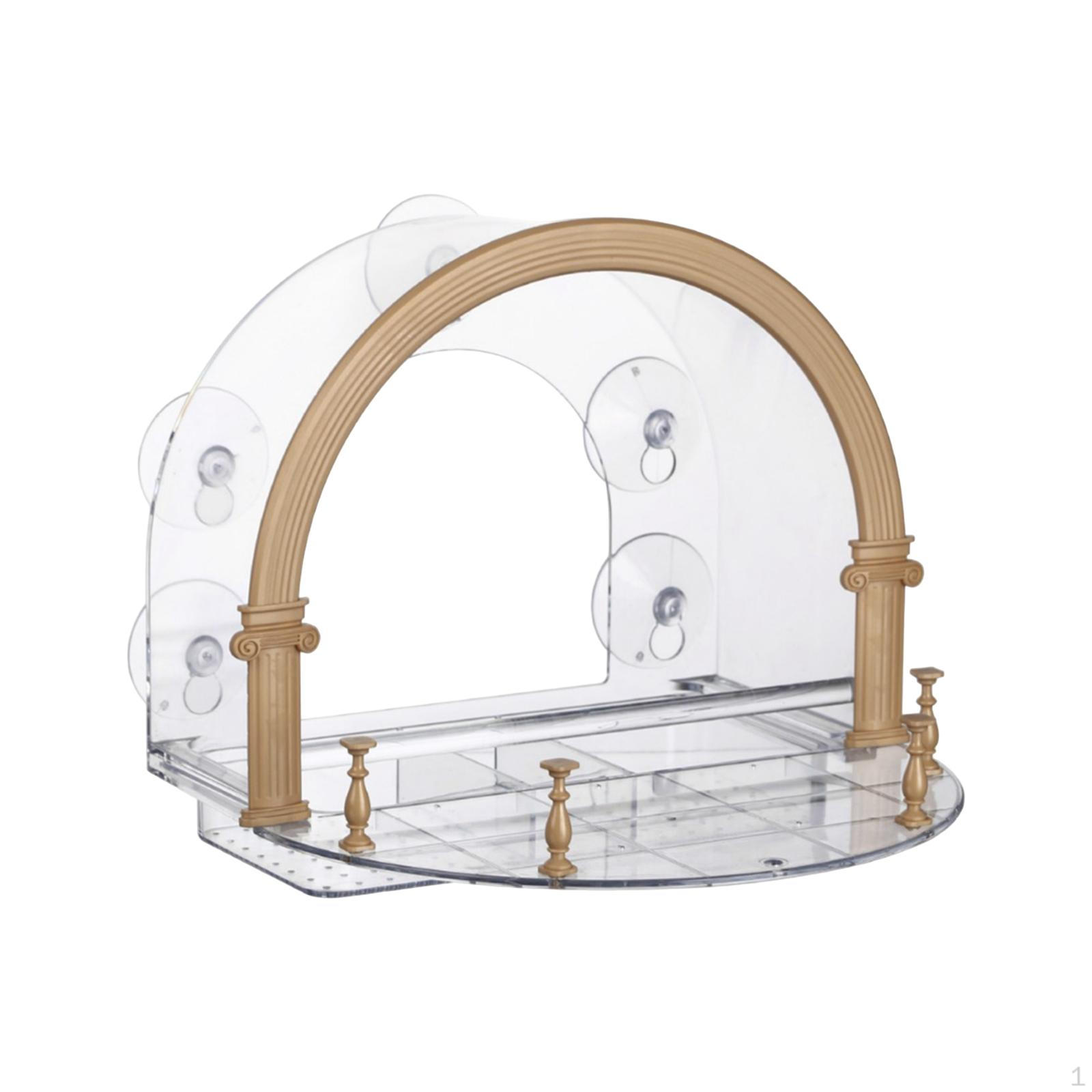 Bird Feeder Cage Garden Decor with Strong Suction Cups Watching for Cats House
Bird Feeder Cage Garden Decor with Strong Suction Cups Watching for Cats House