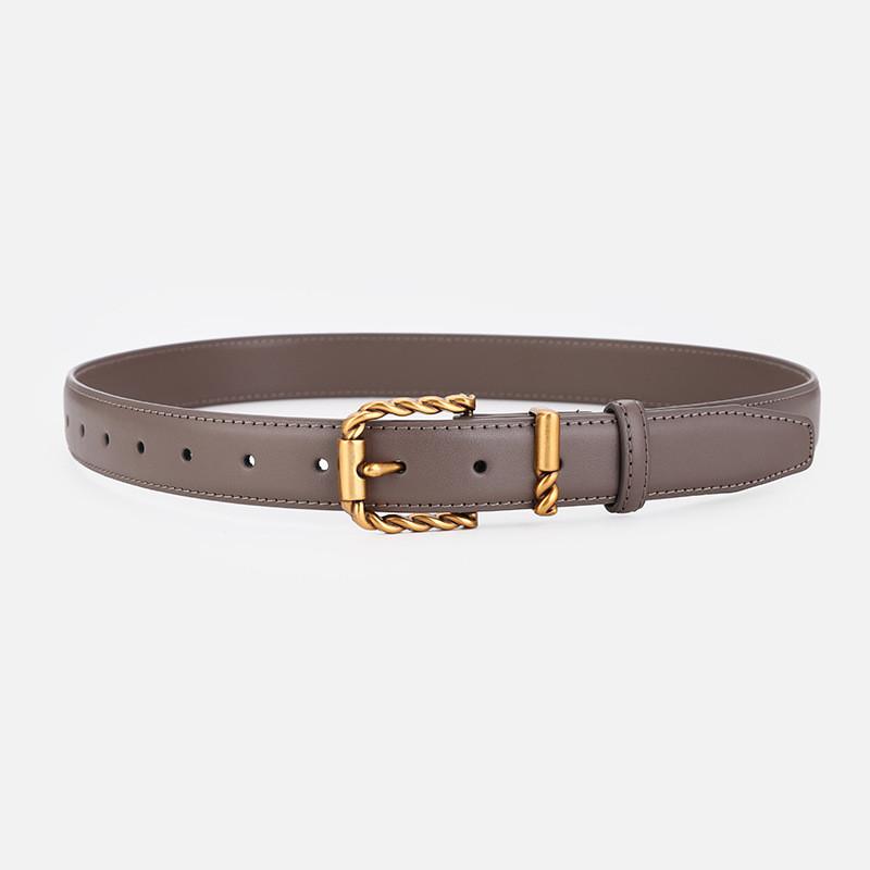 Leather Waist Belt For Women With Pin Buckle And Minimalist Design For Office And Casual Wear темно-сірий
Leather Waist Belt For Women With Pin Buckle And Minimalist Design For Office And Casual Wear темно-сірий