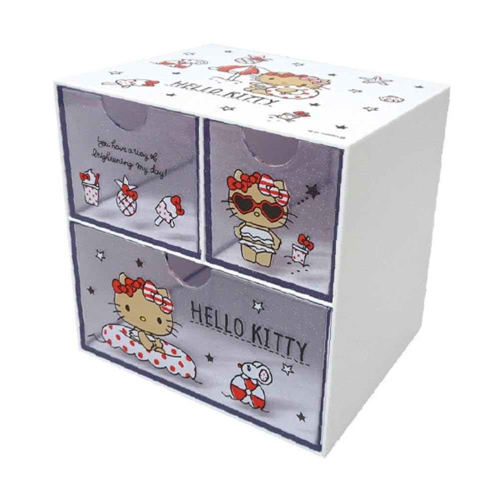 K Company Sanrio Characters Character Chest Hello Kitty White x W15 x CCH10-KTW H14.7 D12.1cm
K Company Sanrio Characters Character Chest Hello Kitty White x W15 x CCH10-KTW H14.7 D12.1cm