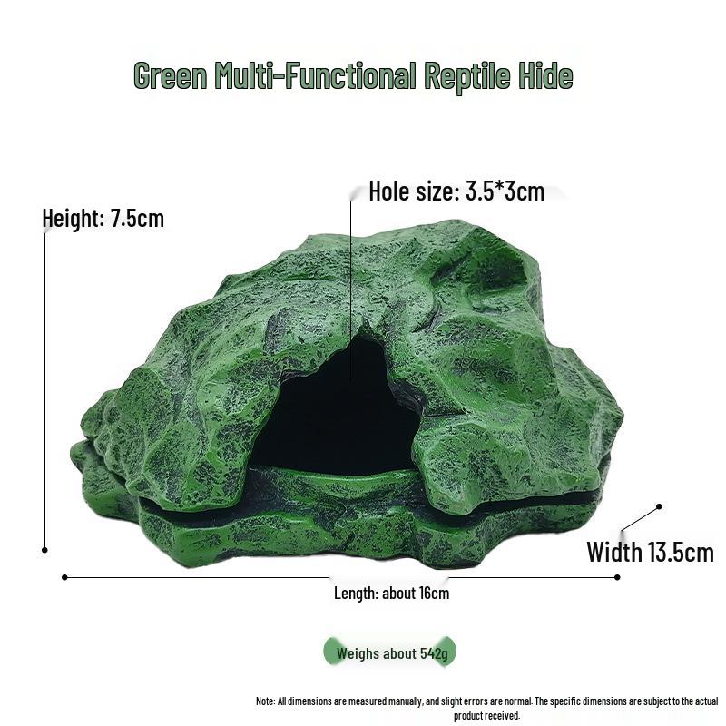 Украшение в виде пещеры для рептилий: Скала из смолы укрытие для гекконов, ящериц, змей, лягушек и пауков
Украшение в виде пещеры для рептилий: Скала из смолы укрытие для гекконов, ящериц, змей, лягушек и пауков