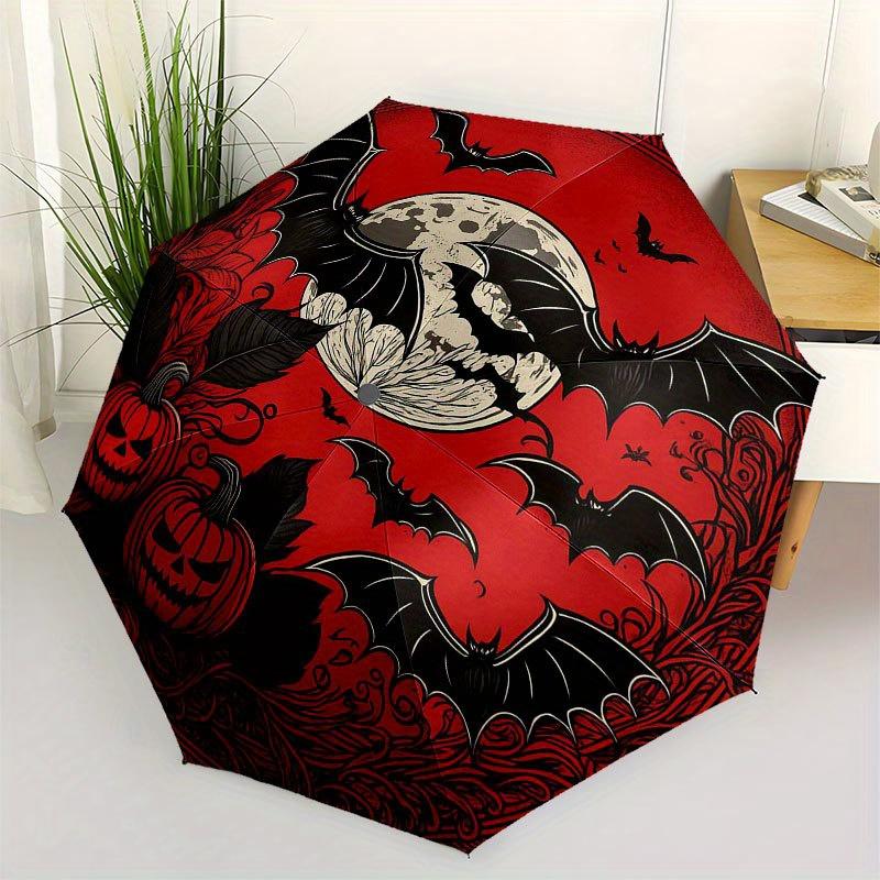Halloween Moonlit Night Bat & Pumpkin Decorative Pillow Cover Umbrella, Cute Umbrella with Cute Design, Portable 3-Fold Compact Umbrella for Men & Wom
Halloween Moonlit Night Bat & Pumpkin Decorative Pillow Cover Umbrella, Cute Umbrella with Cute Design, Portable 3-Fold Compact Umbrella for Men & Wom