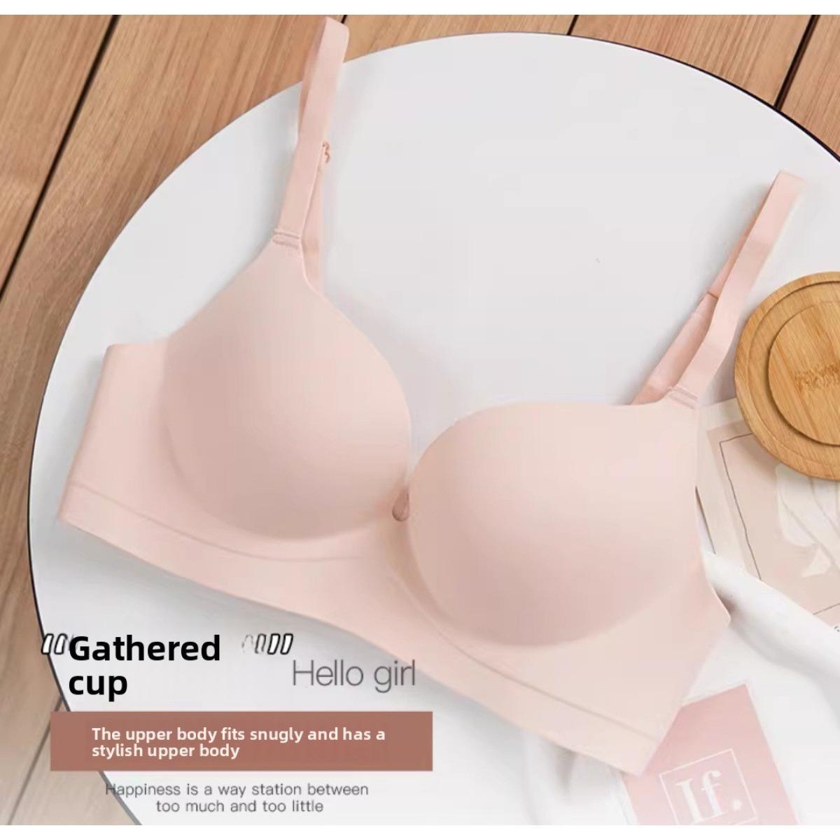 Женский бесшовный цельный бюстгальтер - Собирающий бюстгальтер без косточек, Предотвращающий обвисание, Поддерживающий, Стиль для маленькой груди - Специальный для чашек A/B, Компактный бюстгальтер 32/70 розовый
Женский бесшовный цельный бюстгальтер - Собирающий бюстгальтер без косточек, Предотвращающий обвисание, Поддерживающий, Стиль для маленькой груди - Специальный для чашек A/B, Компактный бюстгальтер 32/70 розовый