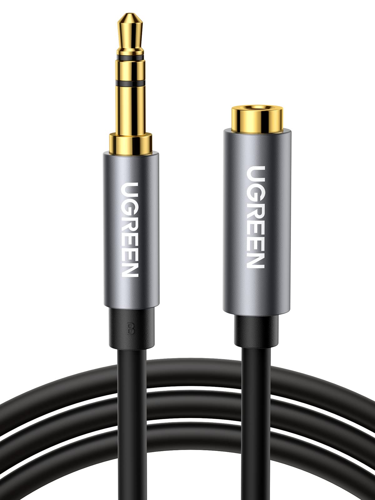 UGREEN 3.5mm Audio Extension Cable 3 PoleTRS Earphone Extension Cord AUX Headphone Hi-Fi Sound Quality Playback Multi-shield 24K Gold Plated
UGREEN 3.5mm Audio Extension Cable 3 PoleTRS Earphone Extension Cord AUX Headphone Hi-Fi Sound Quality Playback Multi-shield 24K Gold Plated