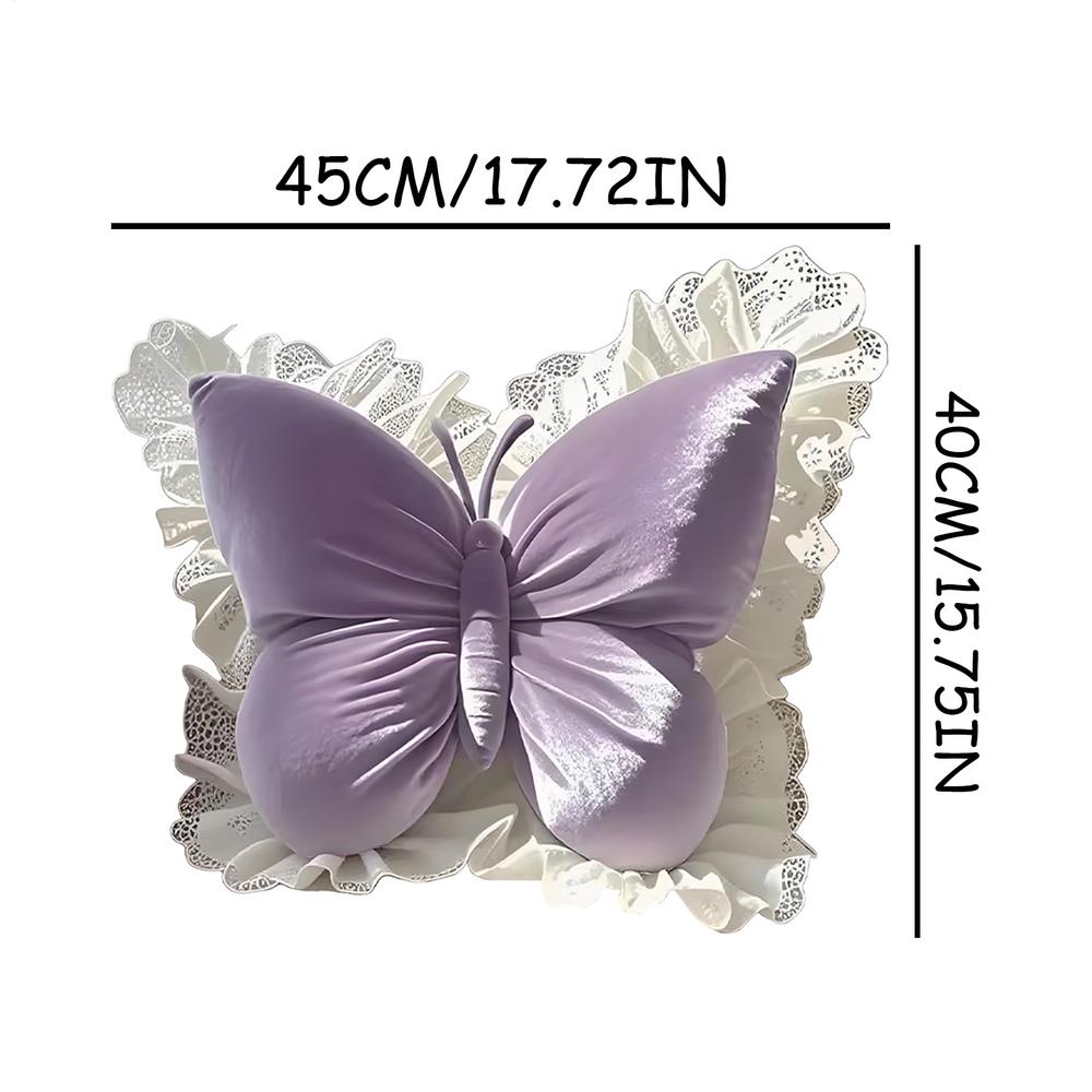 Butterfly Plush Cute Room Decor Butterfly Shaped Decorative Pillow for Birthday Halloween Christmas Sofa Bed Couch Desk фиолетовый
Butterfly Plush Cute Room Decor Butterfly Shaped Decorative Pillow for Birthday Halloween Christmas Sofa Bed Couch Desk фиолетовый