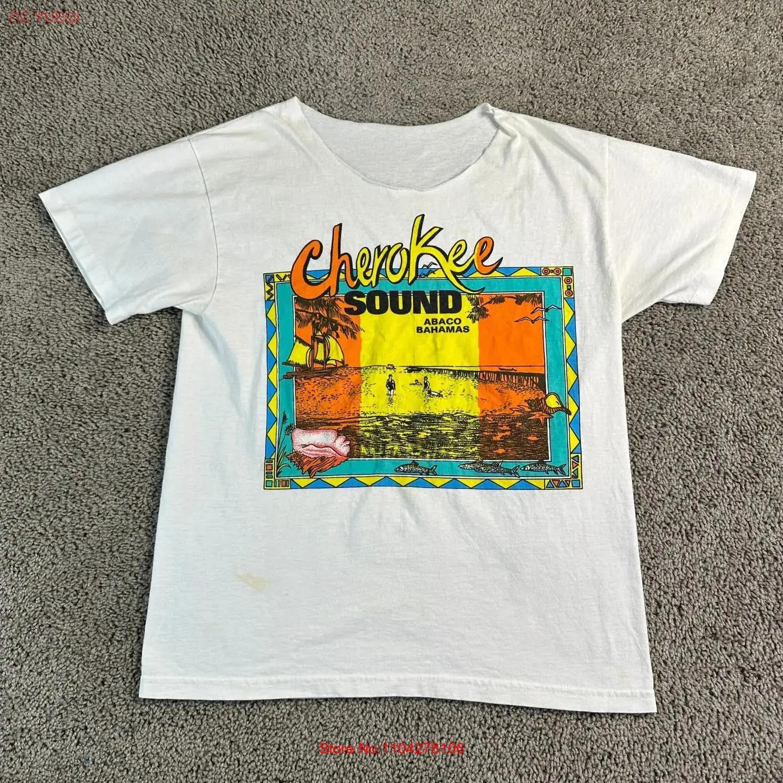 Vintage Cherokee Sound T Shirt Mens Medium Abaco Bahamas Souvenir 90s vintage Washed fashion Soft homme Top For Everyday Wear S разноцветный
Vintage Cherokee Sound T Shirt Mens Medium Abaco Bahamas Souvenir 90s vintage Washed fashion Soft homme Top For Everyday Wear S разноцветный