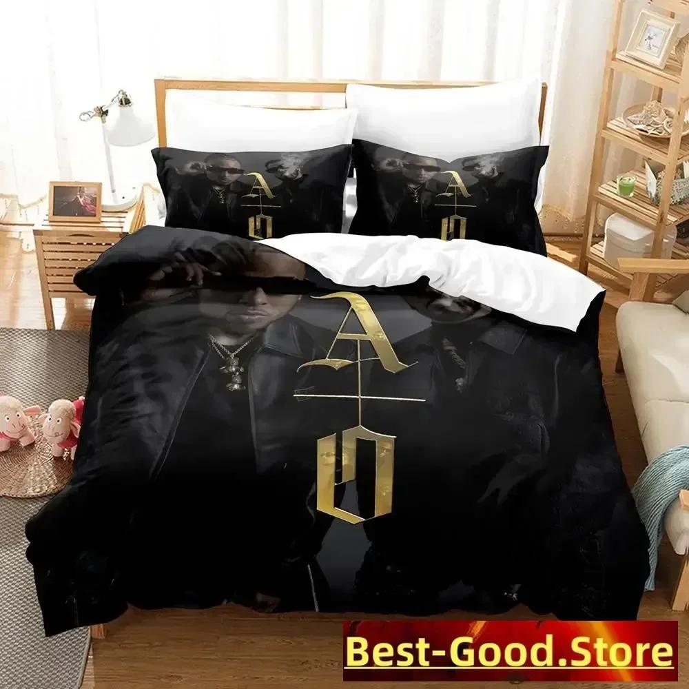 3D Anuel Aa Real Hasta La Beding Set Printed Bed Linen Set With Pilowcase Bed Soft Duvet Cover Soft Single Double Quen Super King-Sized Dimensionsd 100*200cm Single
3D Anuel Aa Real Hasta La Beding Set Printed Bed Linen Set With Pilowcase Bed Soft Duvet Cover Soft Single Double Quen Super King-Sized Dimensionsd 100*200cm Single