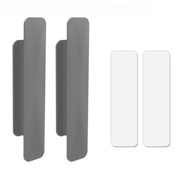 Two self-adhesive handles - no need for drilling drawer handles, suitable for door, wardrobe and window handles сірий колір
Two self-adhesive handles - no need for drilling drawer handles, suitable for door, wardrobe and window handles сірий колір