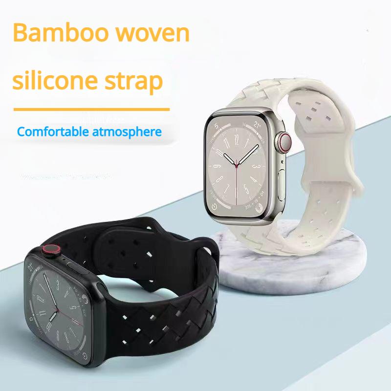 Ремешок для Apple Watch Band Ultra 49 мм, 44 мм, 40 мм, 42 мм, 41 мм, 38 мм, 45 мм, спортивный силиконовый тканый браслет-петля, серия IWatch 8, 7, 6, 3
Ремешок для Apple Watch Band Ultra 49 мм, 44 мм, 40 мм, 42 мм, 41 мм, 38 мм, 45 мм, спортивный силиконовый тканый браслет-петля, серия IWatch 8, 7, 6, 3