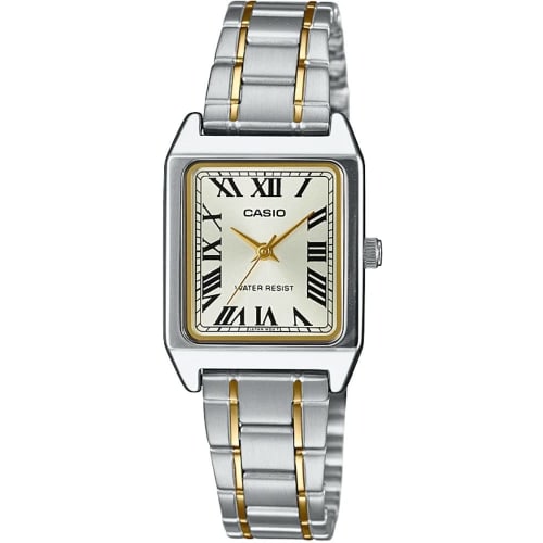 CASIO Standard Quartz Ladies Watch LTP-V007SG-9B Silver x Gold Metal Band Overseas Model
CASIO Standard Quartz Ladies Watch LTP-V007SG-9B Silver x Gold Metal Band Overseas Model