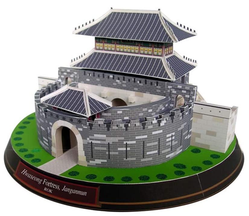 3D Assembly Model Paper Craft World Historical Buildings Hwaseong (Suwon Fortress)
3D Assembly Model Paper Craft World Historical Buildings Hwaseong (Suwon Fortress)