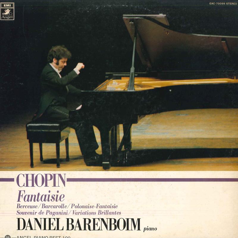 LP Record DANIEL BARENBOIM Chopin Fantaisie EAC70099 ANGEL Japan Obi Classical Used
LP Record DANIEL BARENBOIM Chopin Fantaisie EAC70099 ANGEL Japan Obi Classical Used