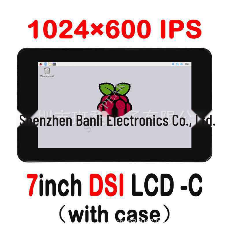 Raspberry Pi 7-Inch DSI Display, 1024x600, Capacitive Touchscreen with Case WaveShare
Raspberry Pi 7-Inch DSI Display, 1024x600, Capacitive Touchscreen with Case WaveShare
