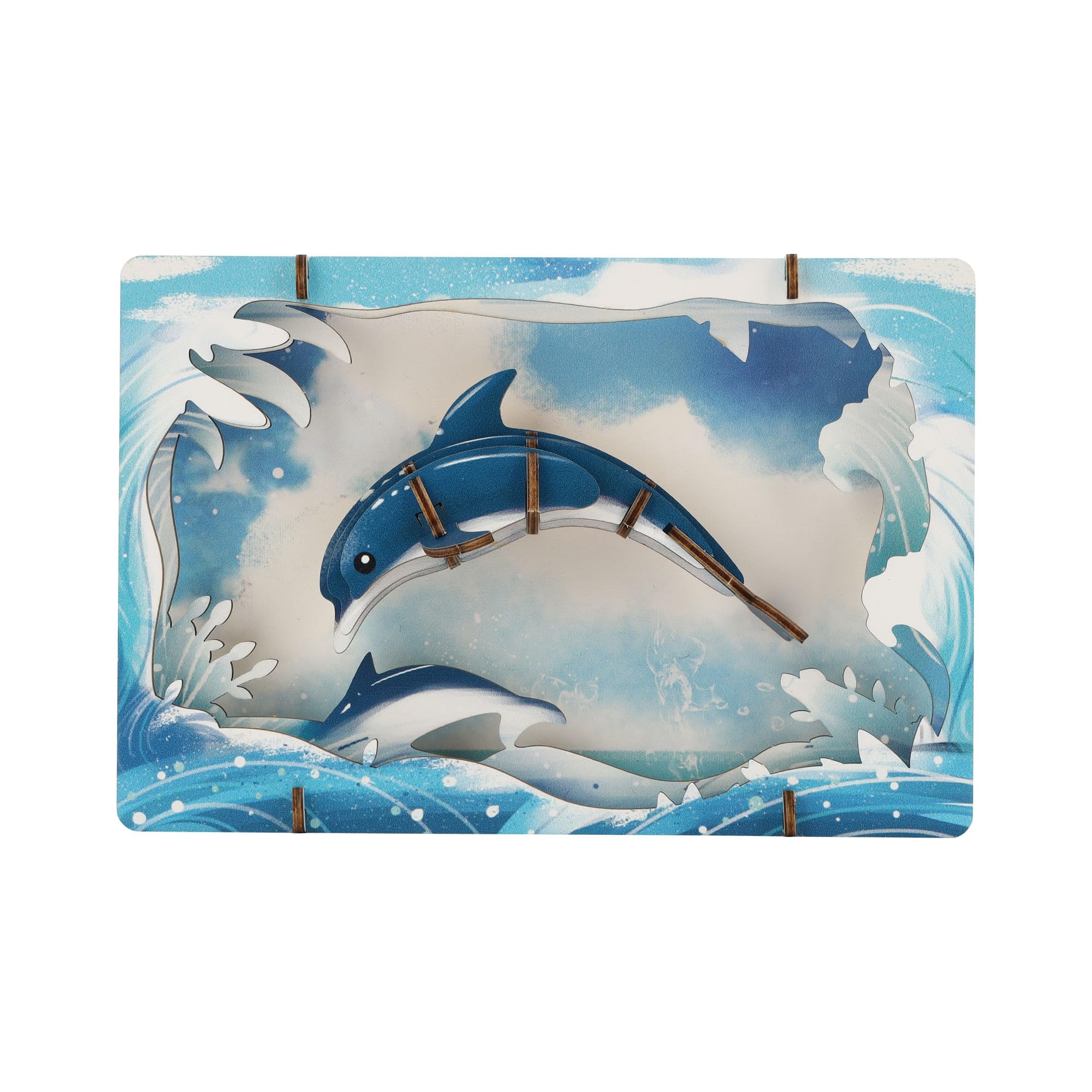 Luke Run APRICUS 3D Theater Puzzle Dolphin Puzzle, 14.7 x 3.1 x 9.7 cm, Wooden
Luke Run APRICUS 3D Theater Puzzle Dolphin Puzzle, 14.7 x 3.1 x 9.7 cm, Wooden