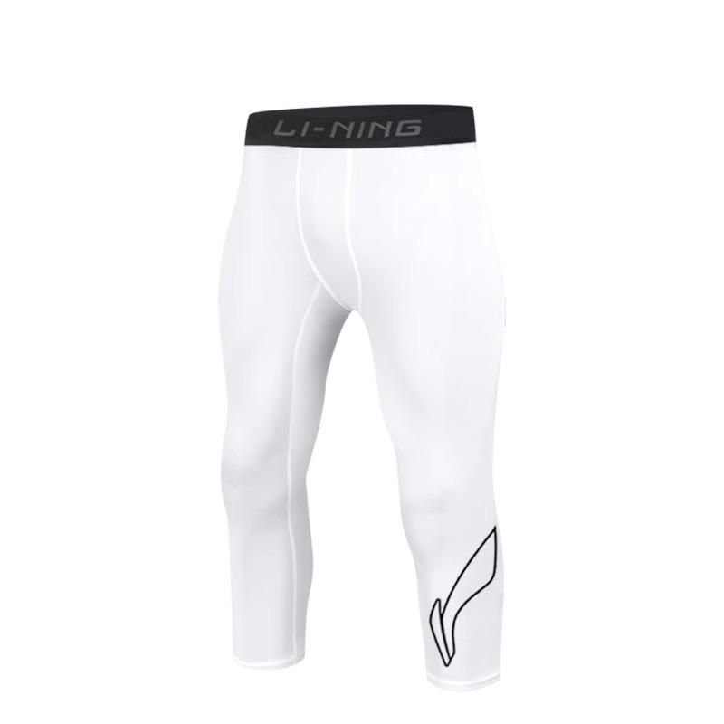 Li Ning Letter Logo Printed Slim Fit Three-Quarter Fitness Pants Men bottoms YUQT009-1 XL
Li Ning Letter Logo Printed Slim Fit Three-Quarter Fitness Pants Men bottoms YUQT009-1 XL