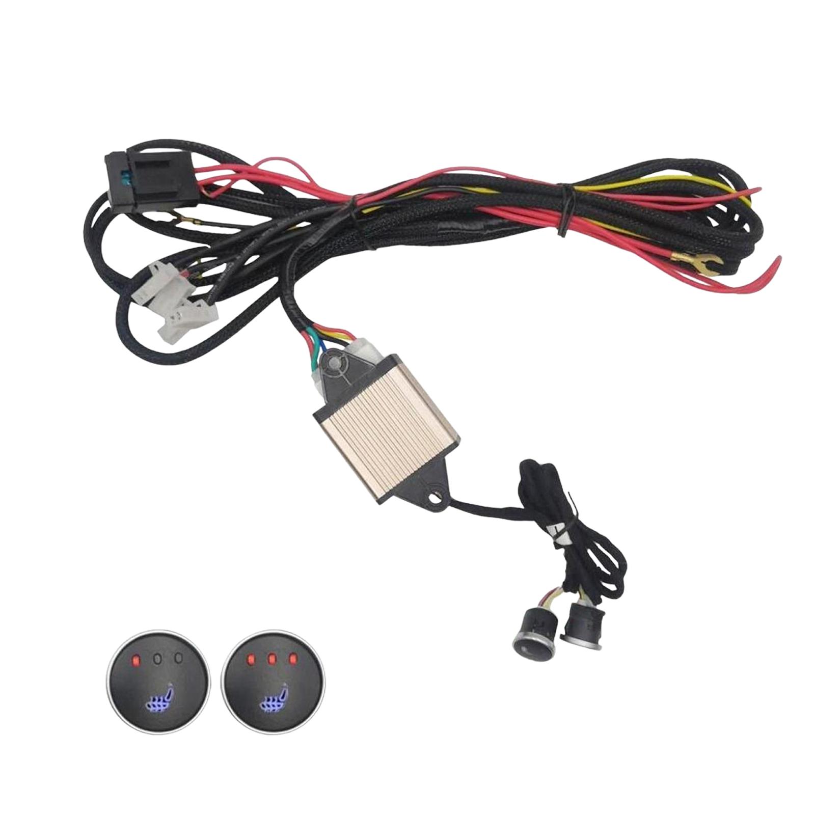 Car Accessories Universal Seat Heater Switch with Double Head Three Gear Switch Panel Car for 12V Dual Seats Easy DIY Install
Car Accessories Universal Seat Heater Switch with Double Head Three Gear Switch Panel Car for 12V Dual Seats Easy DIY Install