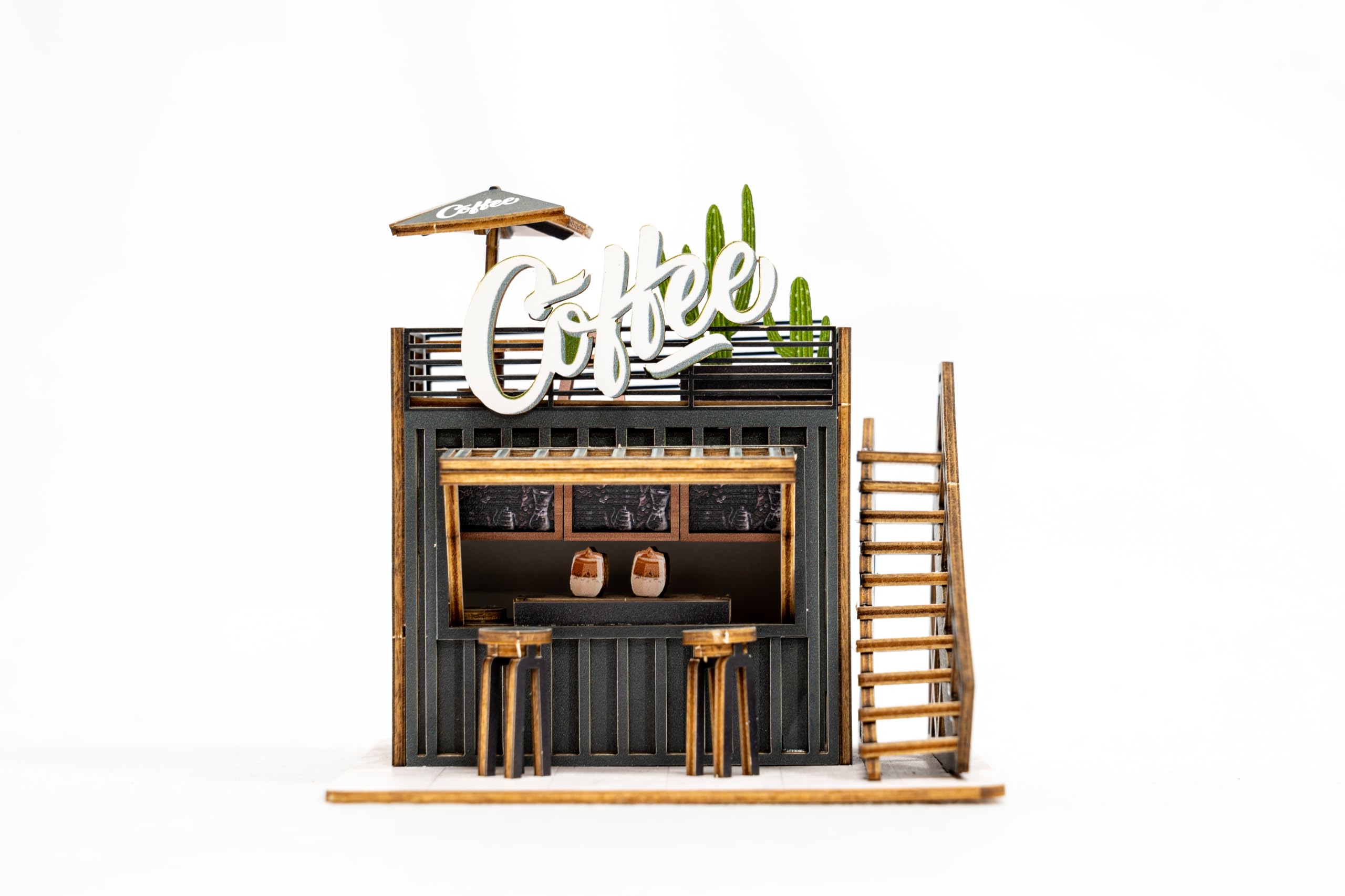 3D Puzzle Coffee Shop Puzzle Laser Wooden Craft Kit Gift Toy Educational Toy for Boys Girls Adults Preschool Entrance Gift New Year Gift Birthday
3D Puzzle Coffee Shop Puzzle Laser Wooden Craft Kit Gift Toy Educational Toy for Boys Girls Adults Preschool Entrance Gift New Year Gift Birthday