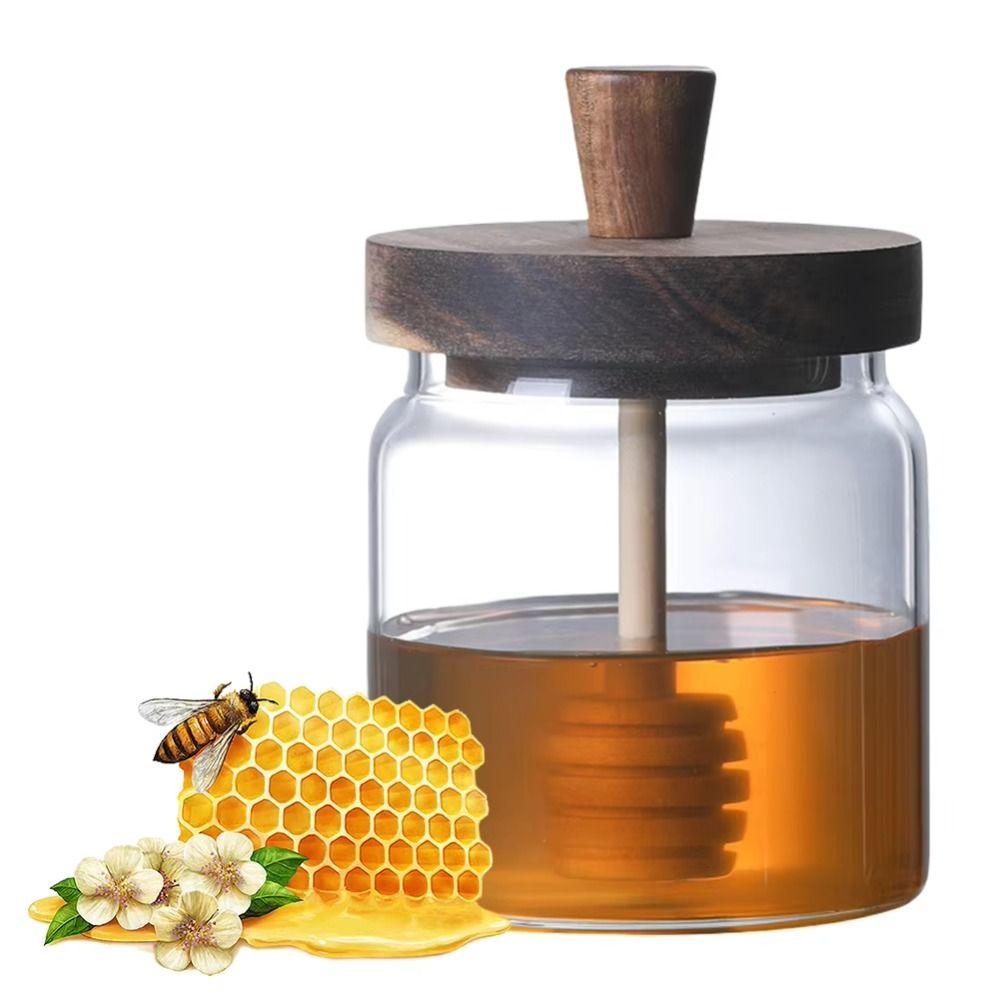 with Cover Honey Jar 400ML High Borosilicate Glass Honey Bottle for Home Storing Honey and Syrup
with Cover Honey Jar 400ML High Borosilicate Glass Honey Bottle for Home Storing Honey and Syrup