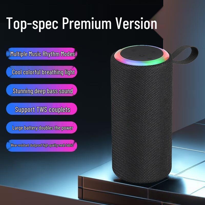 W17 Wireless Bluetooth Speaker - High Volume, Superior Sound, Heavy Bass, Portable for Home or Car Use
W17 Wireless Bluetooth Speaker - High Volume, Superior Sound, Heavy Bass, Portable for Home or Car Use