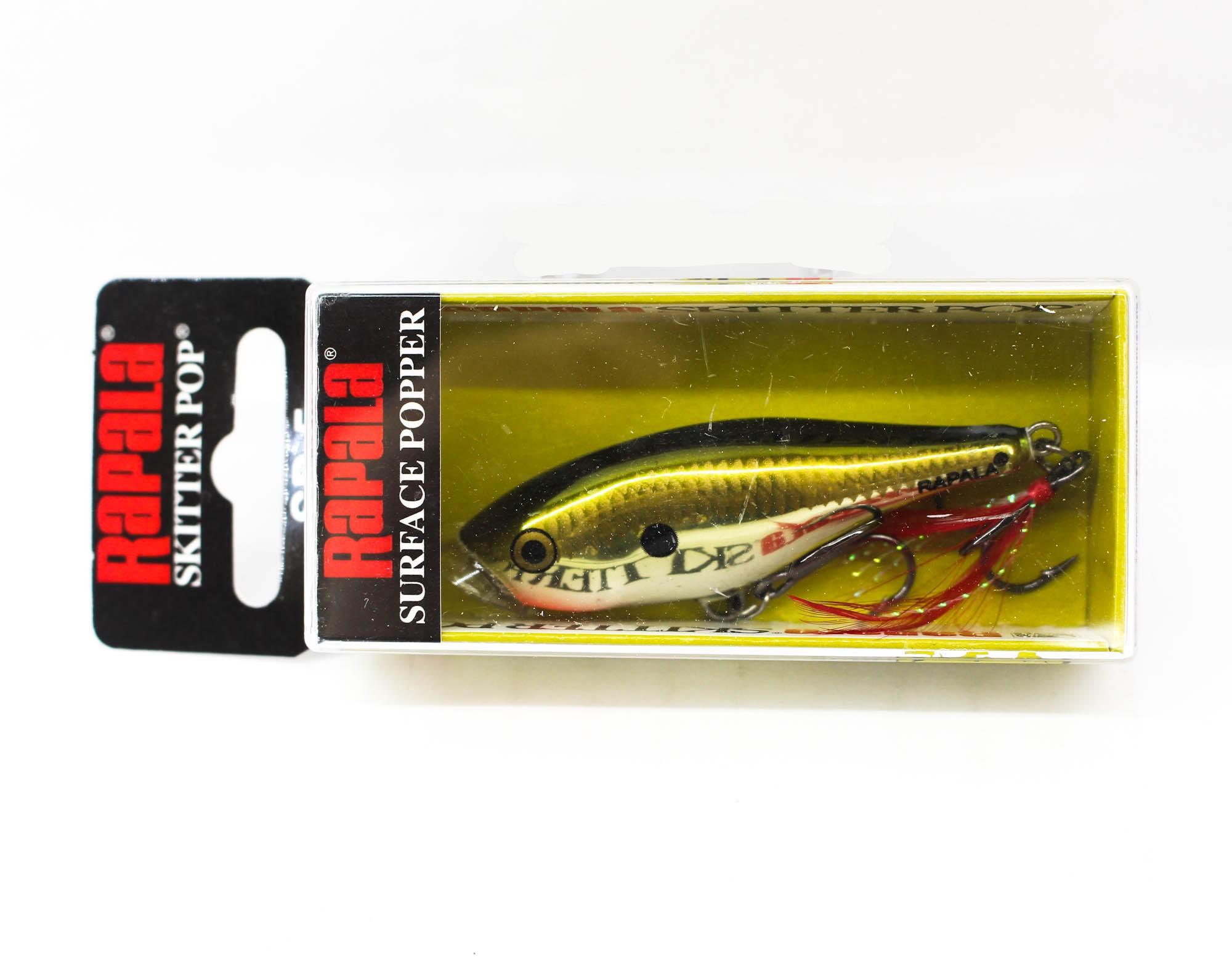Rapala Popper Skitter Pop Floating Lure SP05/GCH (1189)
Rapala Popper Skitter Pop Floating Lure SP05/GCH (1189)